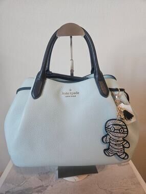 Kate Spade Large Dumpling Pebbled Leather Triple Compartment Bag MSRP $459